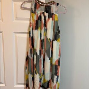 HD in Paris Multicolor Geometric Dress